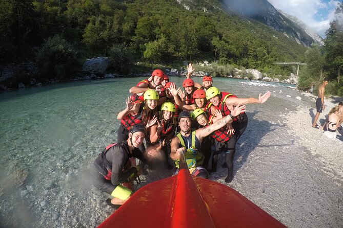 Family Rafting On Soca River - From Bovec to the emerald river