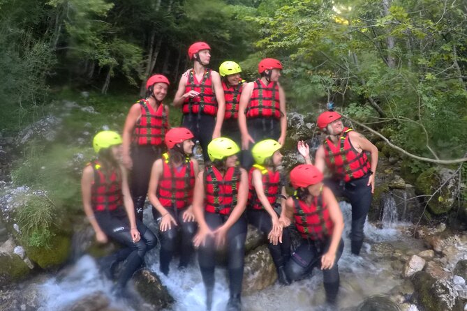 FAMILY RAFTING on Soča river - A light snack after the three-hour outing