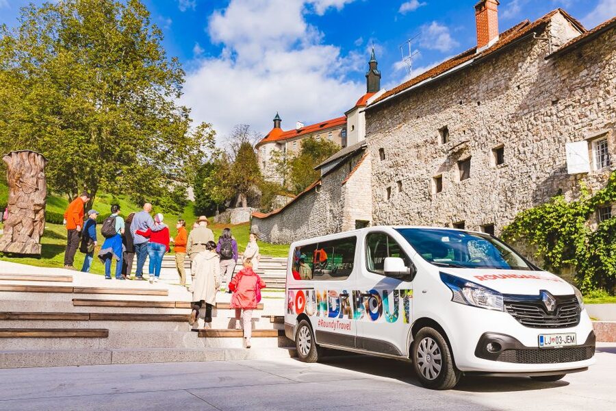 From Ljubljana: Day Trip to Bled and Vintgar Gorge - Bled Castle above the glacial lake