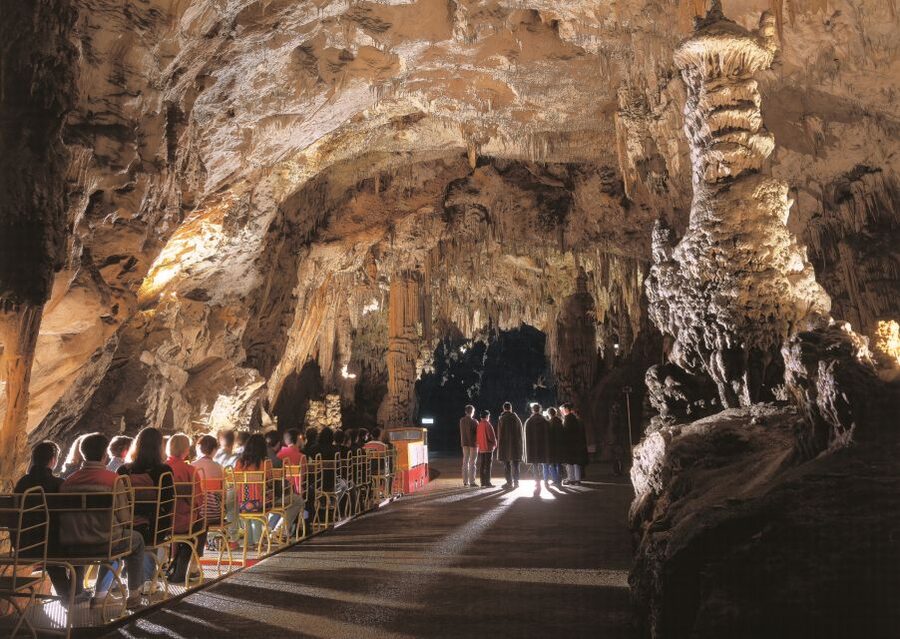 From Ljubljana: Postojna Cave, Predjama Castle and Lake Bled - Inside Postojna Cave: Slovenia’s underground spectacle