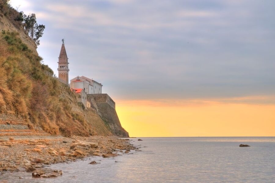 From Ljubljana: Škocjan UNESCO Caves and Piran Full-Day Trip - Three and a half hours in Piran
