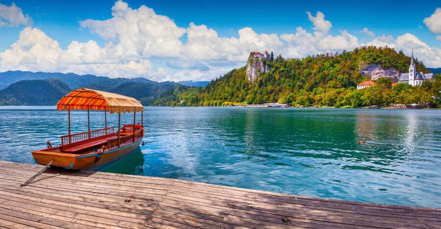 From Porec: Alpine Jewel Lake Bled - First sight of the Pearl of the Alps