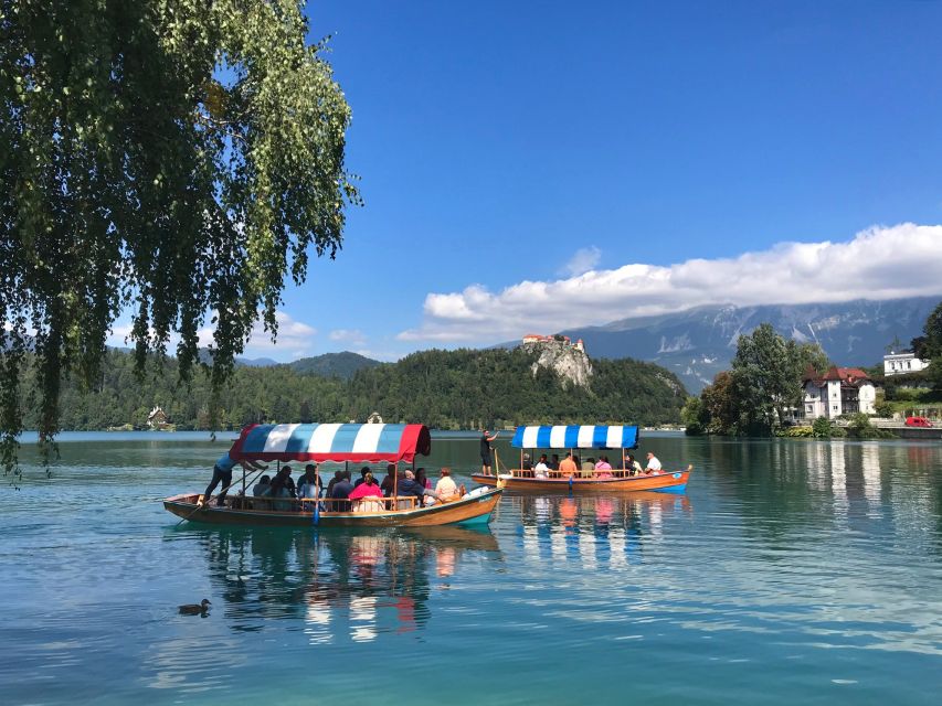 From Porec: Alpine Jewel Lake Bled - Bled Castle on its 130-meter rock