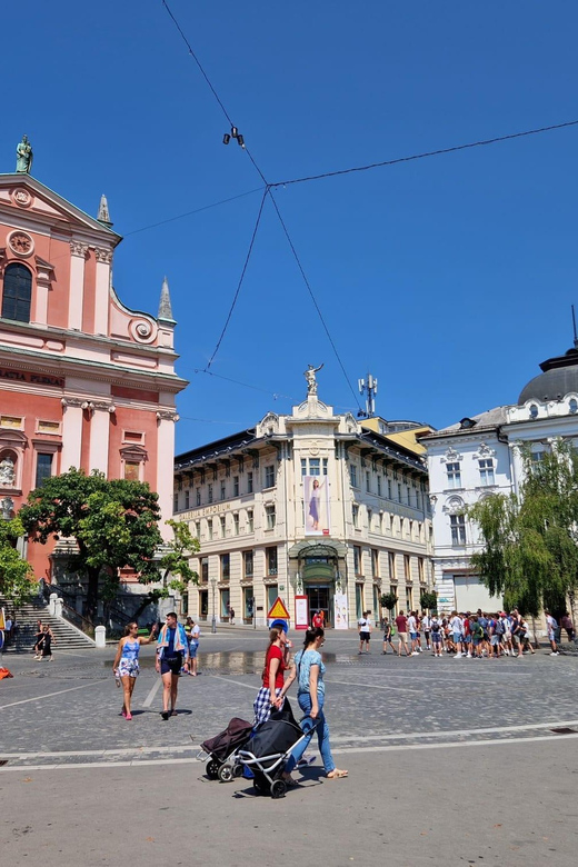 From Zagreb: Highlights Day Tour to Bled and Ljubljana - Preseren Square, Triple Bridge, and the Dragon
