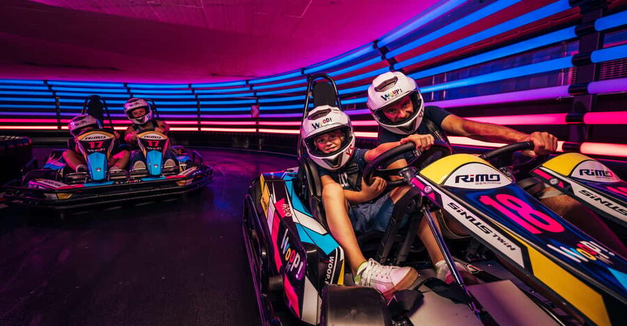 Gokart experience at Woop! karting - the fastest attraction - Is $19 good value for one electric-kart run?