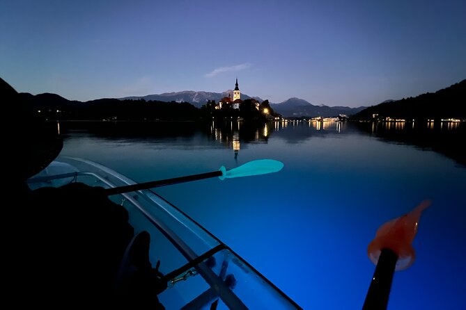 Guided Clear Kayak Tour in Bled - The briefing and getting into the kayak
