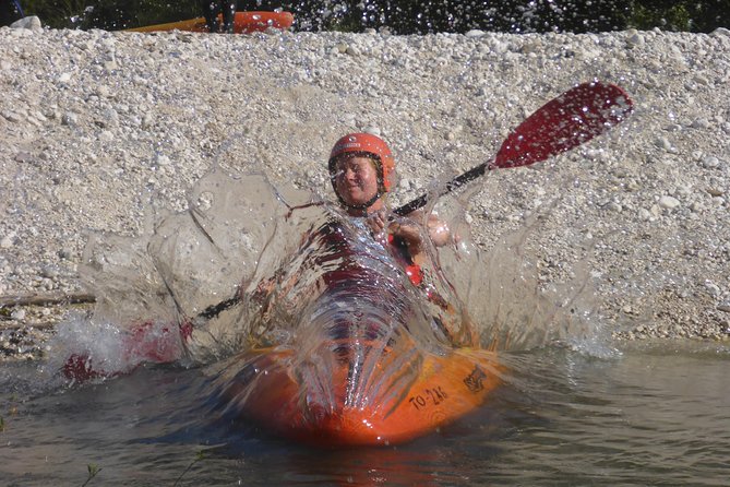 Guided Sit on Top Kayak Trip on Soca River - Boka Waterfall and the scenic payoff