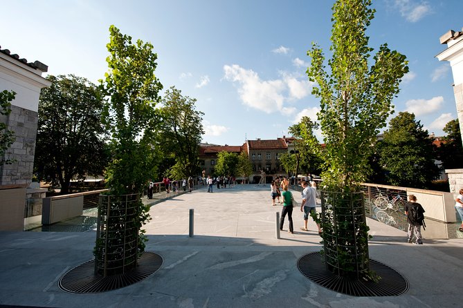 Guided Walk and Funicular Ride to Ljubljana Castle - Prešeren Square, a poet at the center of the city
