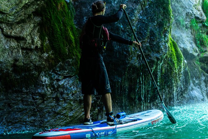 Half-Day Private SUP along Soca River - Learning SUP basics before the canyon route