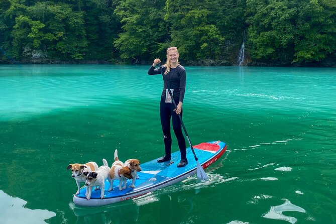 Half-Day Private SUP along Soca River - Meeting in Bovec and getting on the river