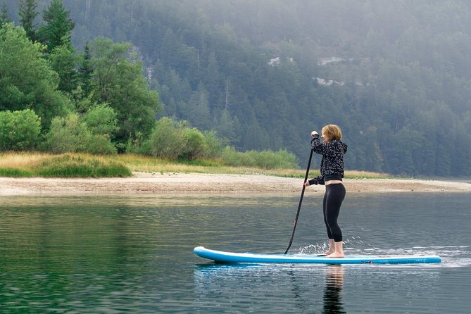 Half Day Stand-up Paddle Boarding (SUP) trip on Lake Predil - Equipment, comfort, and what to bring