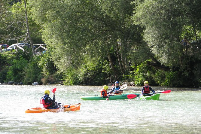 Kayak Trip On Soca River - Paddling the emerald Soča near Bovec