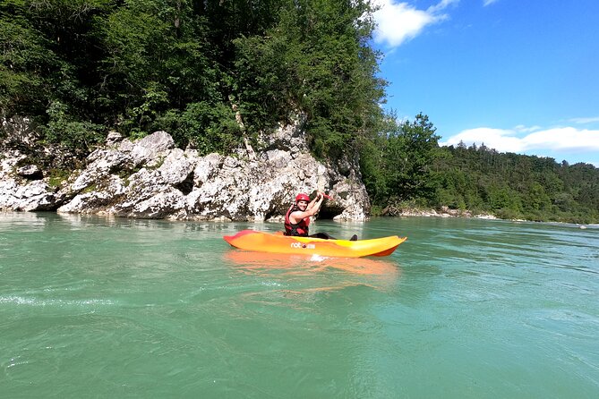 Kayaking in Bled - A gentler float through the gorge