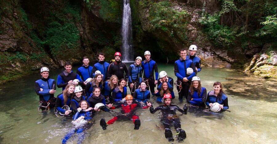 Lake Bled: Bohinj Valley Canyoning Tour with Photos - Cold water is part of the challenge