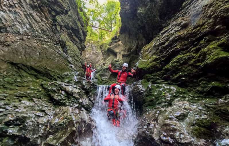 Lake Bled: Canyoning Adventure with Free Footage - Booking details that affect your day