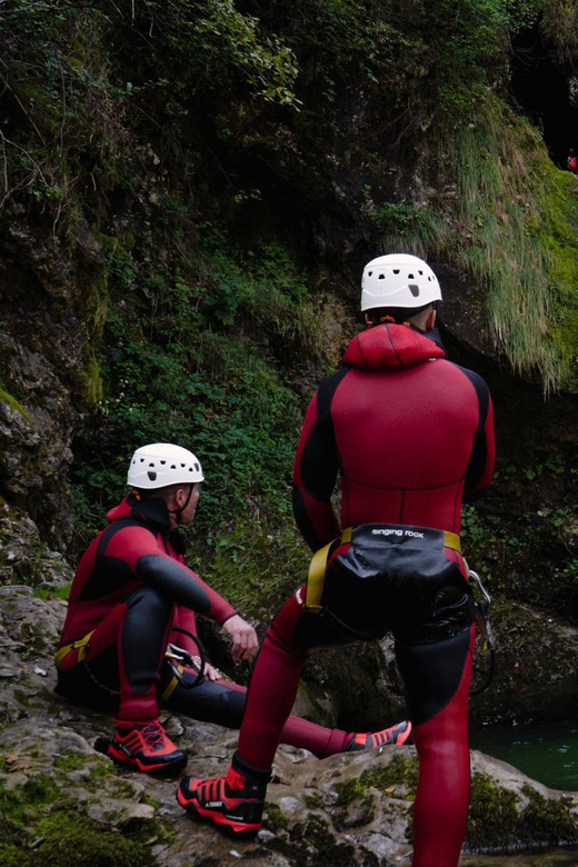 Lake Bled: Canyoning Adventure with Free Footage - Getting suited up in an 8mm wetsuit