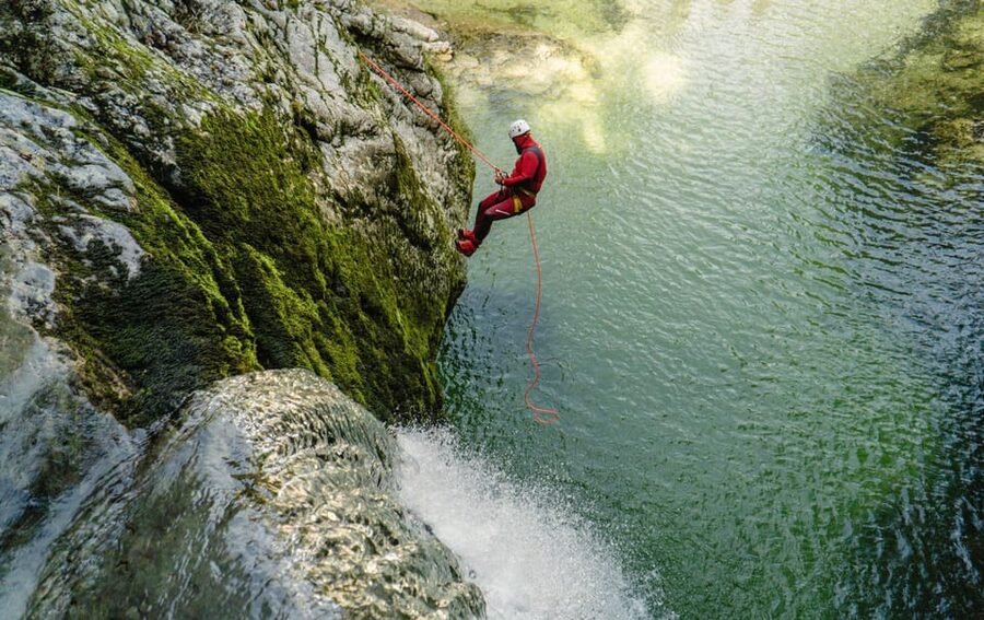Lake Bled: Canyoning Adventure with Free Footage - What the $115 price includes