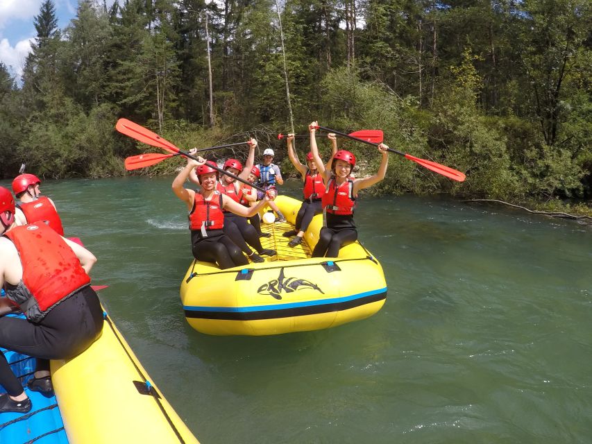 Lake Bled: Rafting and Canyoning Excursion with Photos - Equipment, safety, and what to pack