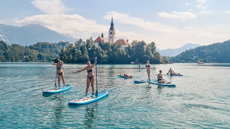Lake Bled Stand-Up Paddle Boarding Tour - Your First Minutes on the SUP Board