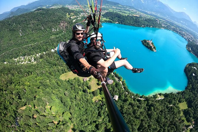 Lake Bled Tandem Paragliding - Why Lake Bled is made for a tandem flight