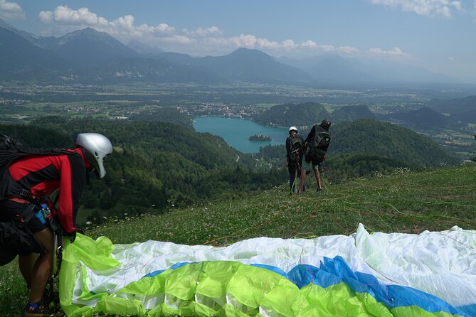 Lake Bled Tandem Paragliding - Ten to thirty minutes in the air