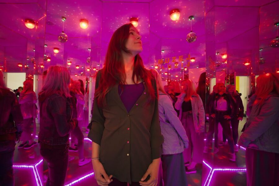 Ljubljana: House of Illusions Entrance Ticket - The Infinity Room plays with space