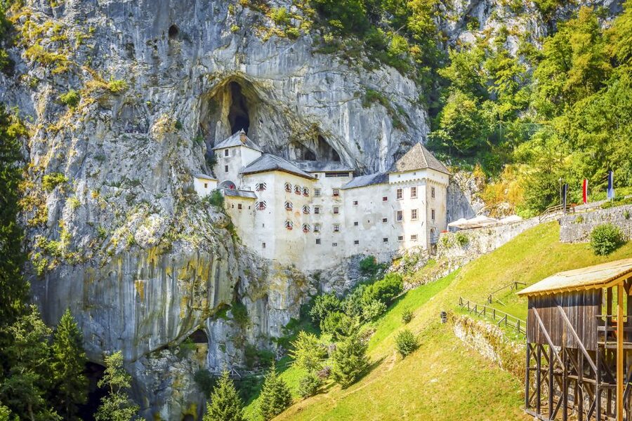 Ljubljana: Lake Bled & Postojna Cave Day Trip - Lake Bled from the castle to the island
