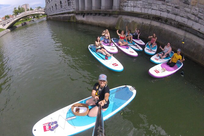 Ljubljana Stand-Up Paddle Boarding Lesson and Tour - Learning the basics before heading downtown
