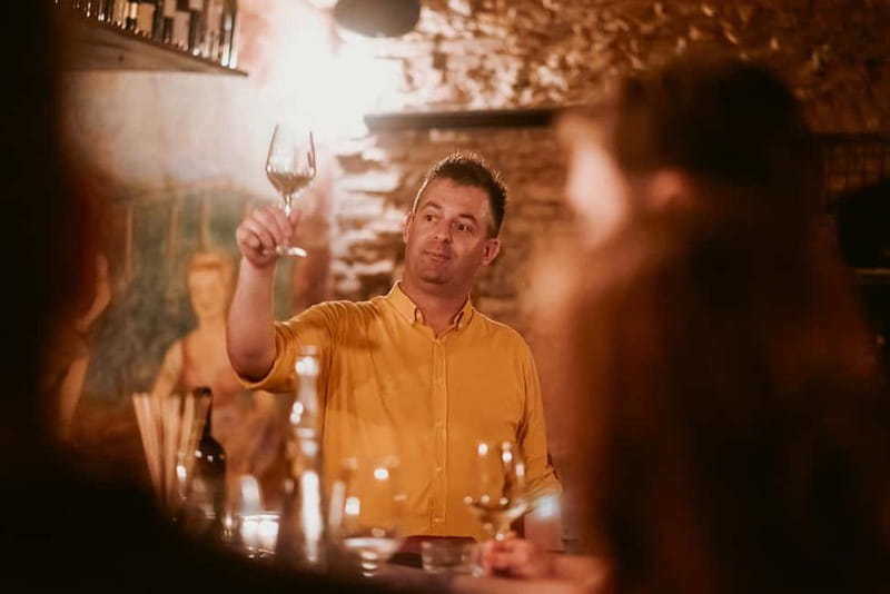 Ljubljana: Wine Tasting Experience with Appetizers - Inside the 300-year-old cellar