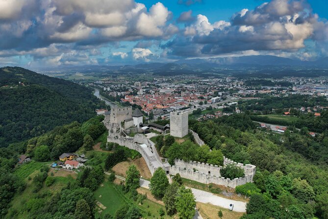 Old Castle of Celje - The tower deck is the moment to protect