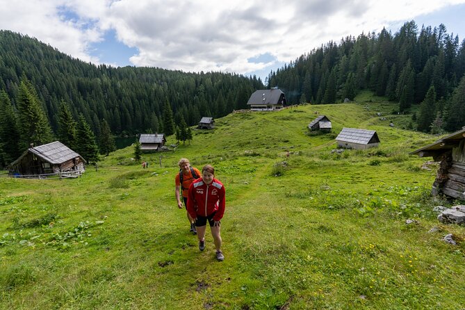 Panoramic hike in Julian Alps - Reaching Debela Peč at about 2,050 meters
