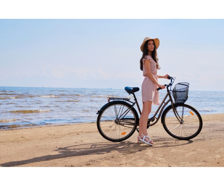 Piran: Bike Rental with Map, Helmet, Water bottle and Lock - Choosing between Piran, Portorož, and the Parenzana