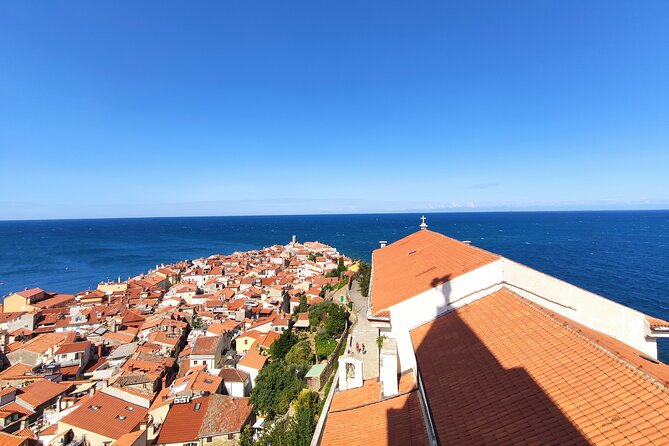 Piran Old Town Walking Tour - First of May Square and the older civic center