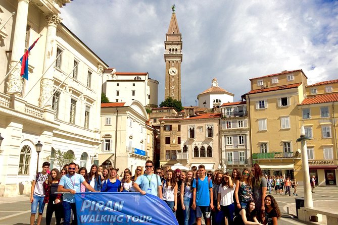Piran Walking Tour with Local Wine and Food Tasting - Climbing to St. George’s Church