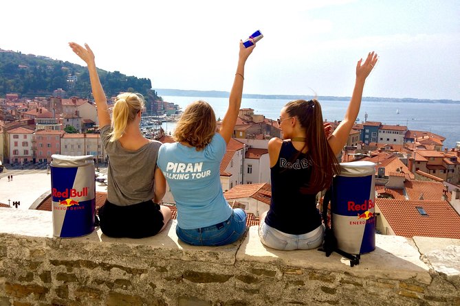 Piran Walking Tour with Local Wine and Food Tasting - First of May Square and the local tasting