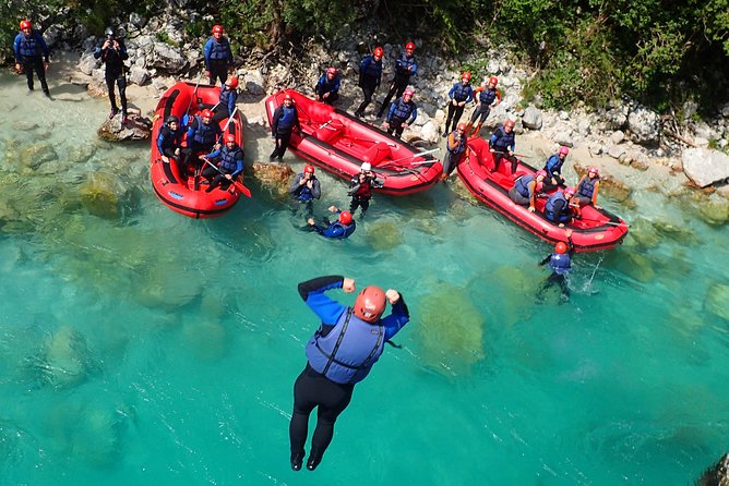 Premium RAFTING on Soca River. Photo service. Families welcome. - The 75 to 90 minute rafting run