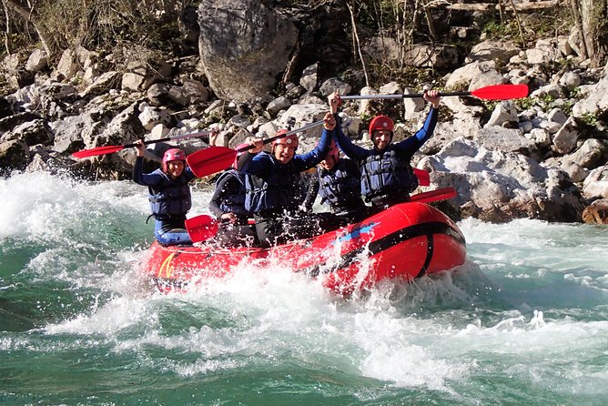 Premium RAFTING on Soca River. Photo service. Families welcome. - Rock jumps, swimming, and the river toboggan