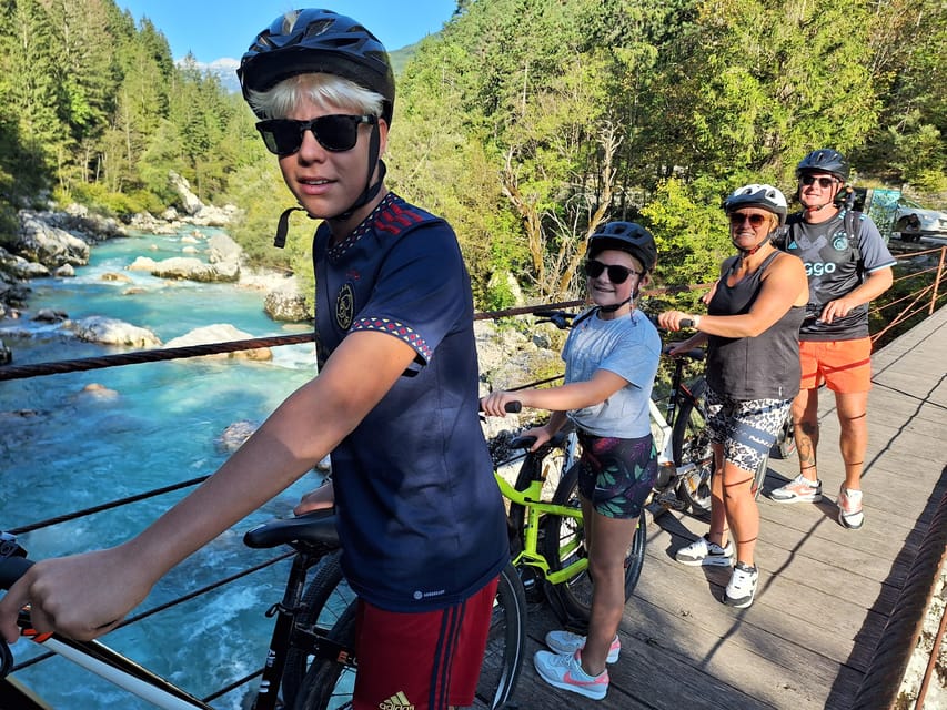Private E-bike tour Soča valley: The ultimate explorer - Great Soča Gorge, where the river squeezes through rock