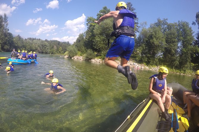 Rafting and zipline in Bled Slovenia - Equipment is included, including neoprene shoes