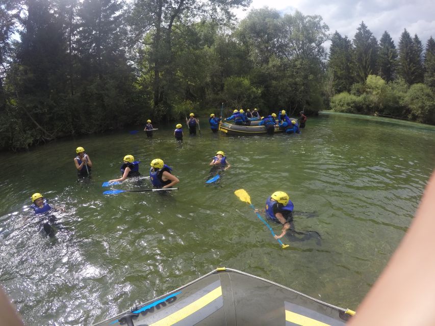 Rafting on Sava River - The confluence of the Sava Dolinka and Sava Bohinjka
