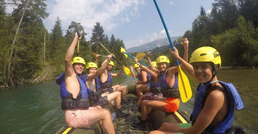 Rafting on Sava River - The final half-hour and return to Tinaraft