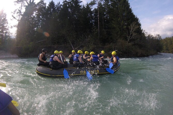 rafting on sava river in bled slovenia, the best rafting trip in the area - What the 13 km route feels like