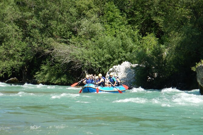 rafting on sava river in bled slovenia, the best rafting trip in the area - The scenery is a major part of the experience
