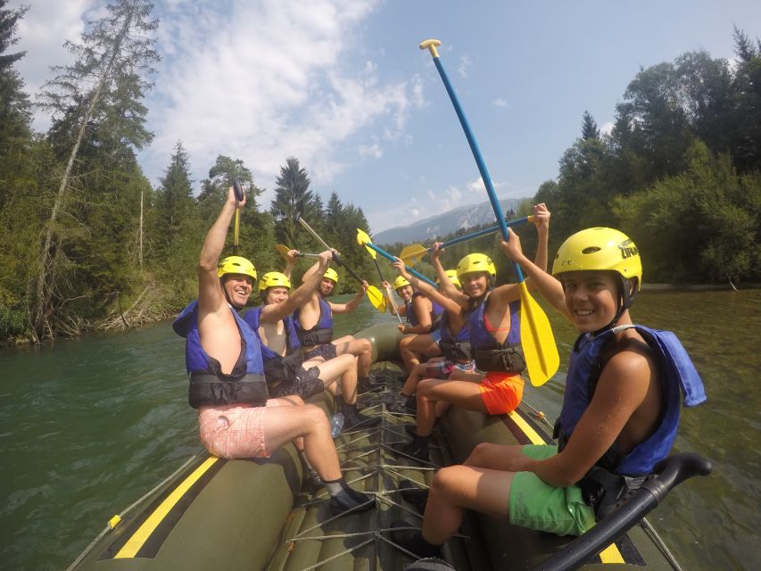 Rafting on Sava River - Starting at Tinaraft near Bled and Radovljica