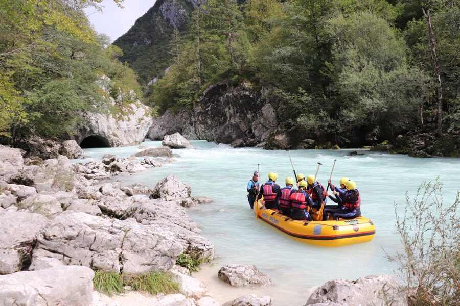 Slovenia: Half-Day Rafting Tour on Soča River with Photos - The short drive to the river