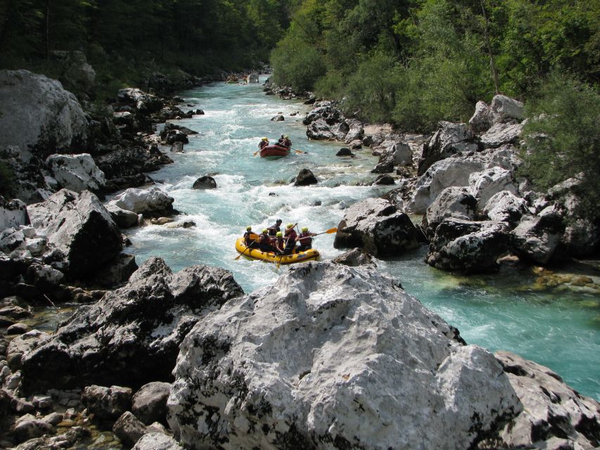 Slovenia: Half-Day Rafting Tour on Soča River with Photos - Changing, returning, and the real three-hour timing