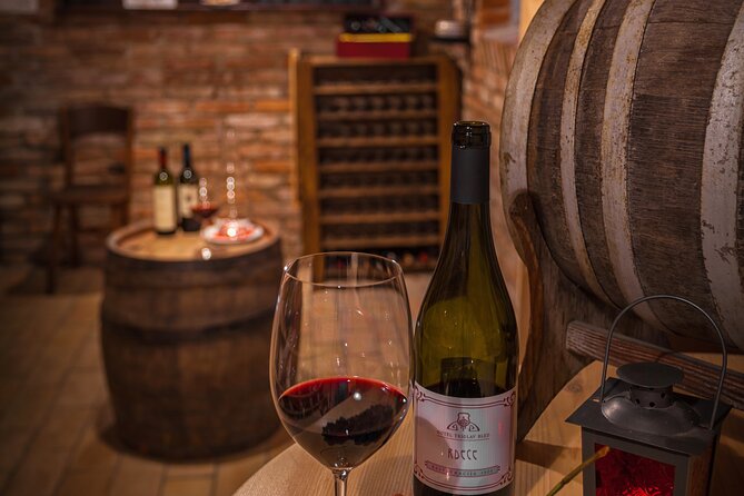 Slovenian wine tasting at Hotel Triglav Bled's wine cellar - The wine flight: from Rebula to Slovenian reds