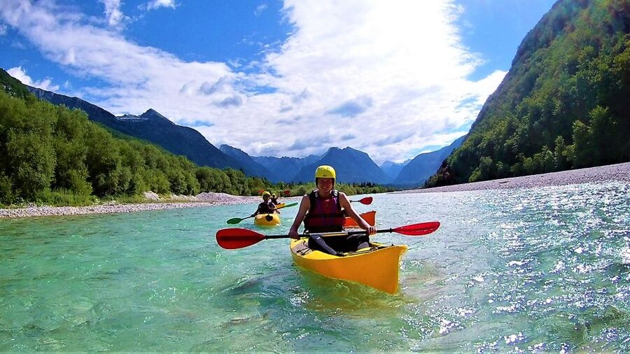 Soča: Kayaking on the Soča River Experience with Photos - The 10-minute ride to the river