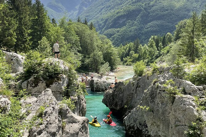 Soča river experience - Triglav national park - Lake Jasna provides a calm finish