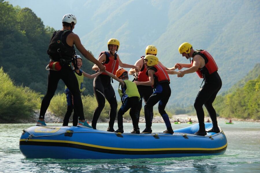 Soča River: Family Rafting Adventure, with Photos - Swimming stops in the emerald pools